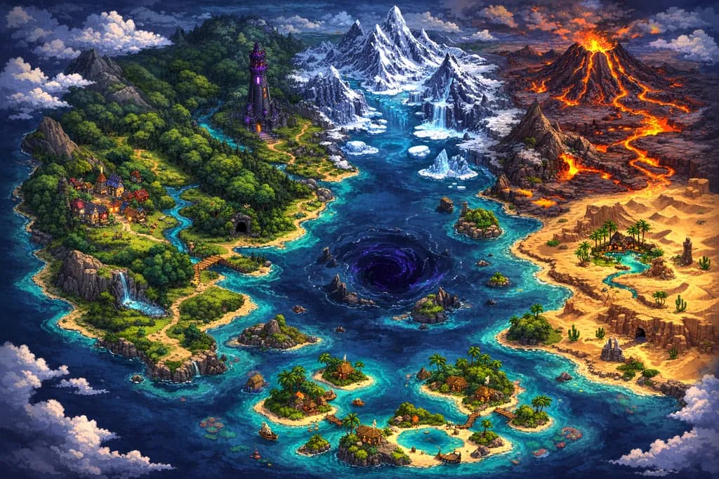 Exilium world map
